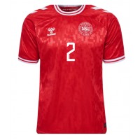 Maglie da calcio Danimarca Joachim Andersen #2 Prima Maglia Europei 2024 Manica Corta